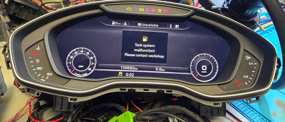 Licznik Virtual Cockpit Audi A6 C7