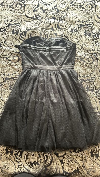 Vestido gotico usado uma vez