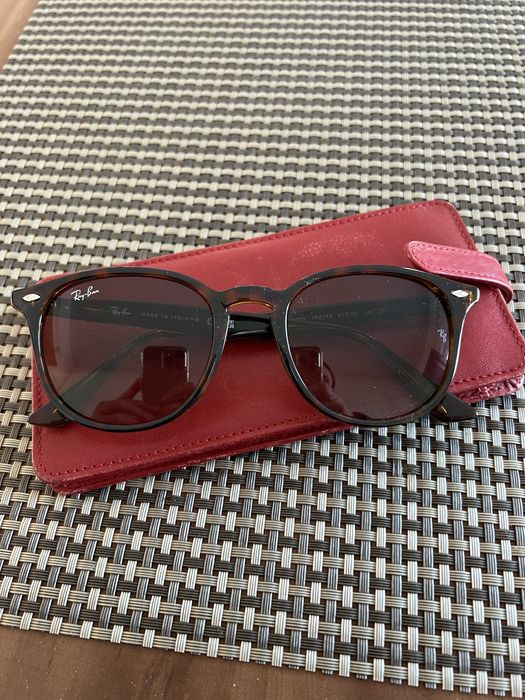 COACH New York Skorzane Etui Futeral na Okulary