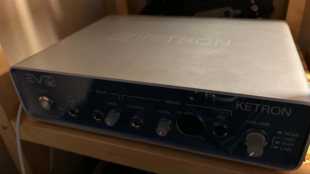 Ketron EVM – Módulo Arranjador Profissional  Como Novo / Com Fatura