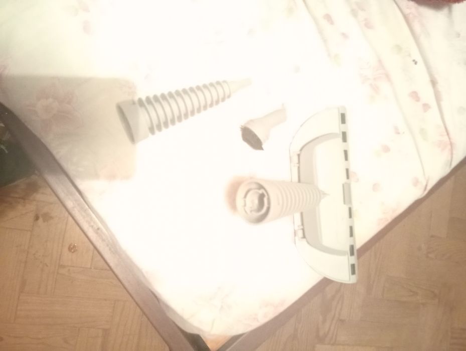 Vaporeta com os acessórios a trabalhar bem