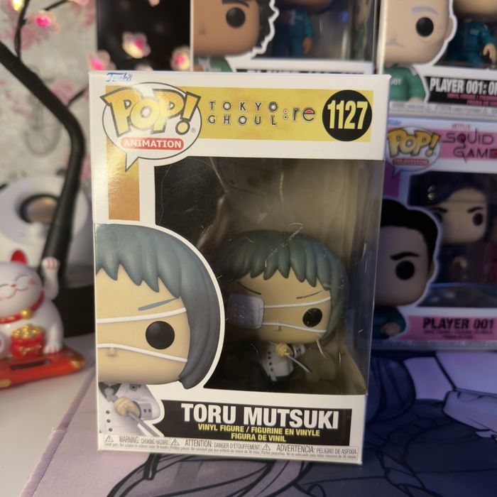 Funko Pop Squid Game, Tokyo Ghoul, Demon Slayer,Stranger Things