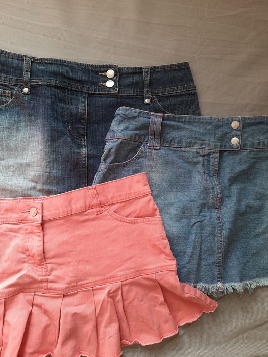 Спідниці жіночі джинсові/міні