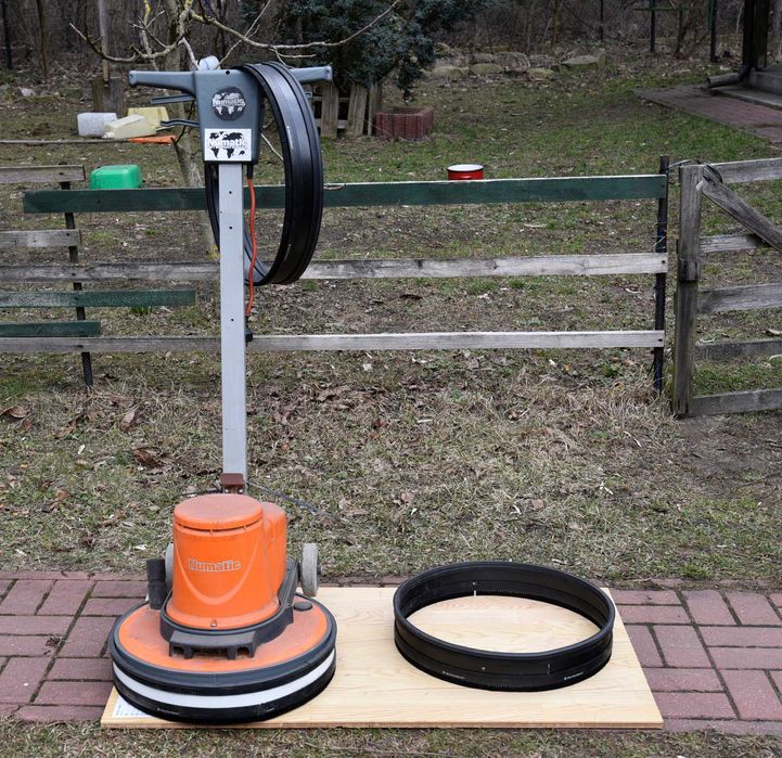 cykliniarka polerka numatic osłona antykurzowa