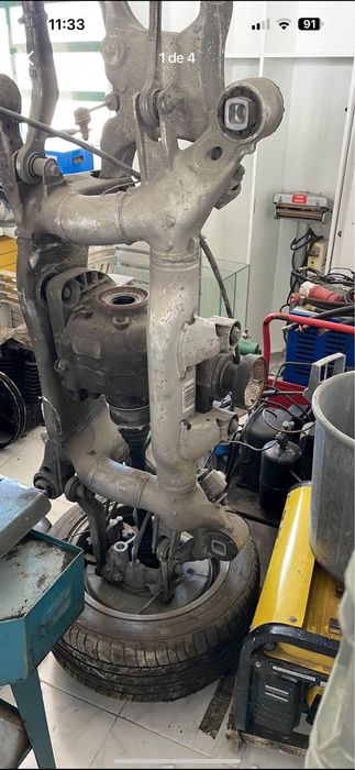 Eixo com diferencial bmw 535d e60