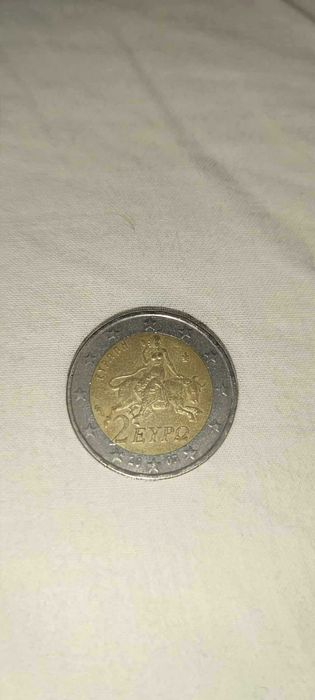 moeda de 2 euros eypo