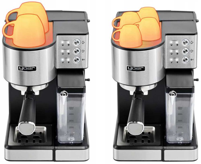 Nowy Yoer Nowy Ekspres Do Kawy Ciśnieniowy Automatyczny 20bar 1350W
