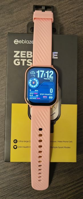 Smartwatch chamadas e fitness - como novo!