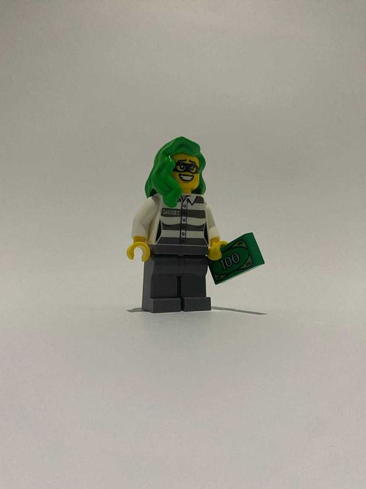 minifigurka LEGO "Police - Jail Prisoner 50382 Prison Stripes" cty1364