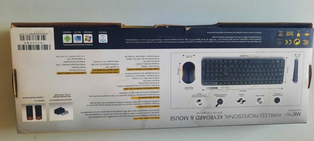 Teclado + Rato Wireless446685073995223044