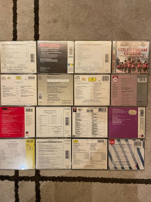 CDs música clássica como novos