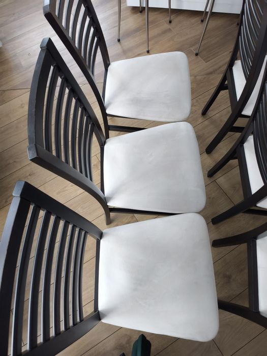 Stół wenge i 6 krzeseł