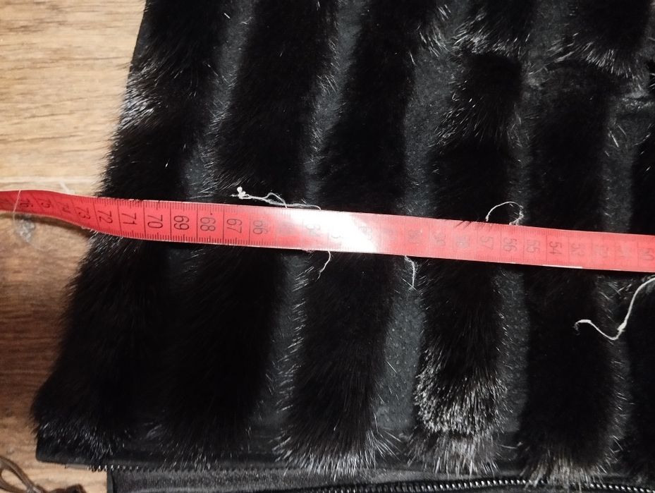 Норковый полушубок