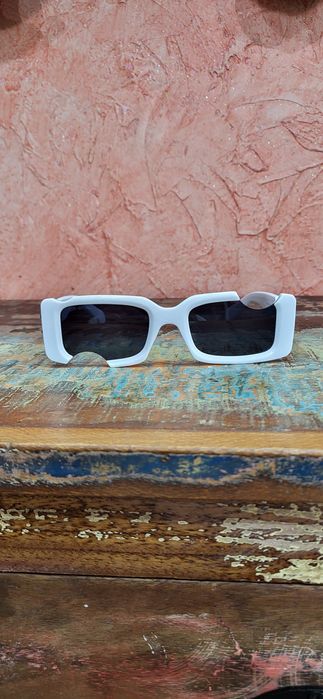 Off white białe okulary przeciwsłoneczne unisex damskie męskie