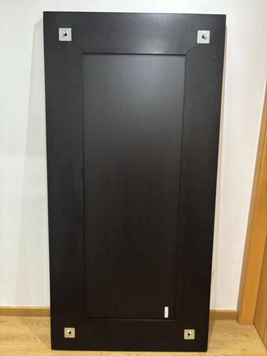 Espelho IKEA madeira preta 190x94