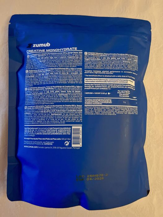 Zumub Creatine Monohidrate