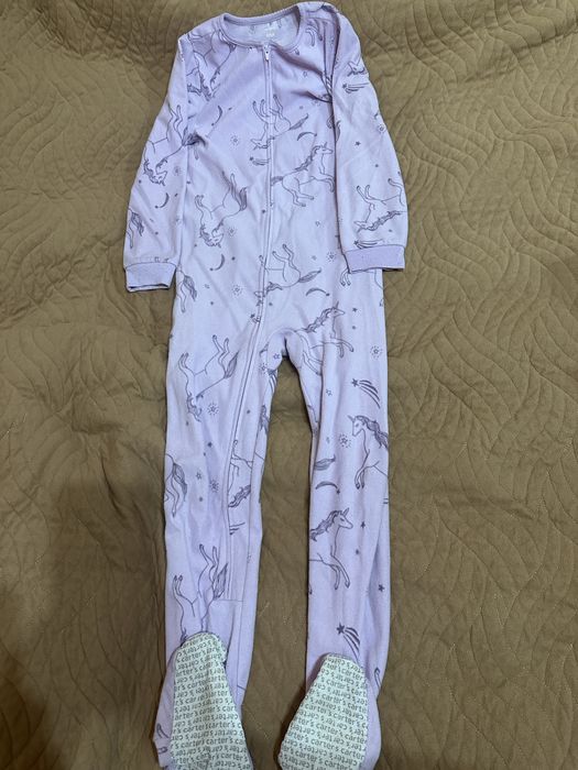 Дитячий флісовий сліп піжама  carter’s 8-9 р