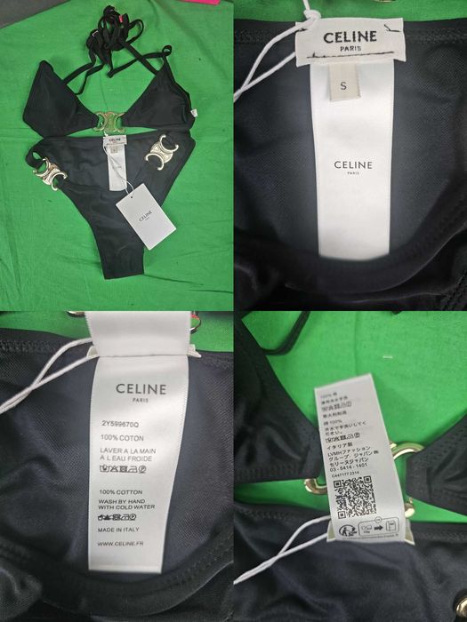 Komplet damski kapielowy Celine Paris 2-czesciowe