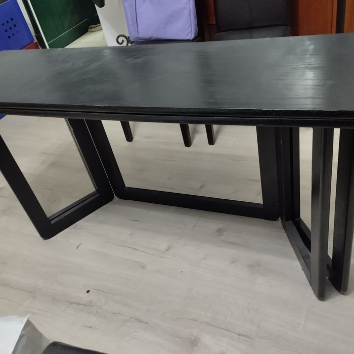 Mesa wengué de abrir