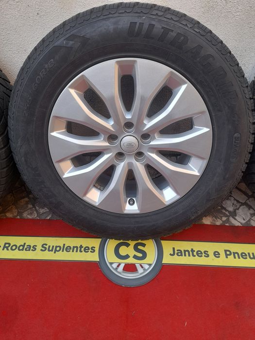 Jantes 18 Land Rover  Discovery Freelander Evoque Jaguar  pneus 255/60R18 Good Year