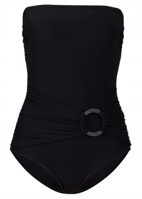 B.P.C kostium czarny z aplikacją 38.