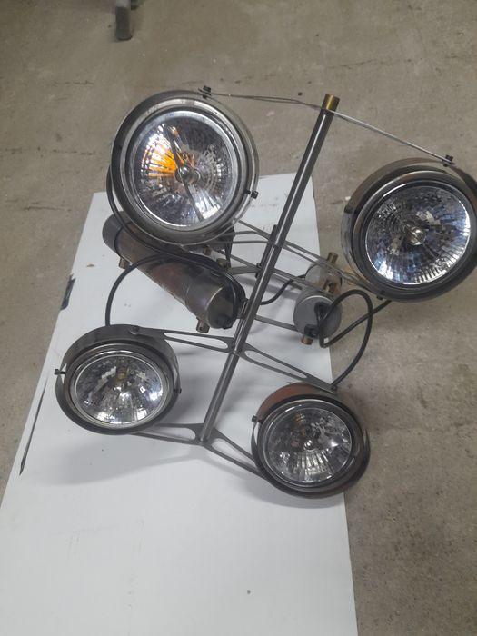 Lampa Led metalowa loft