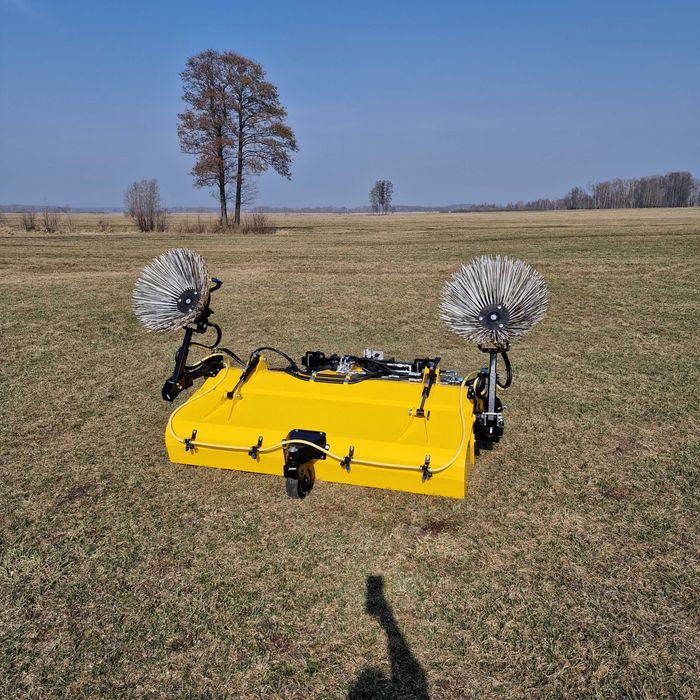 Zamiatarka hydrauliczna do ładowarki 1,6m / Grutech