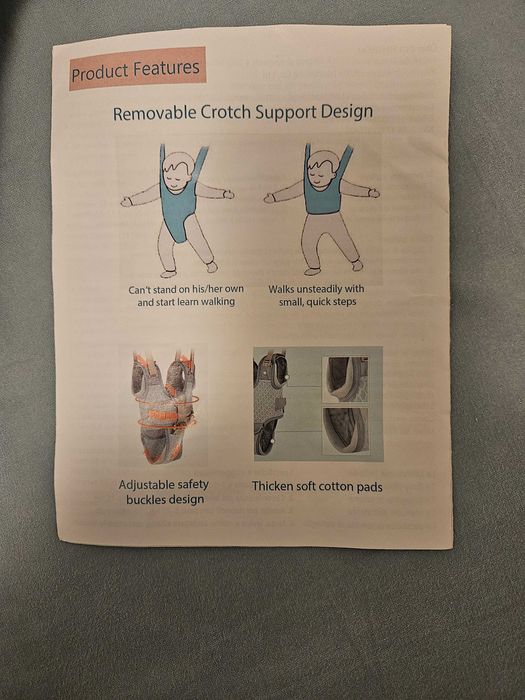 Assistente de primeiros passos do bebé