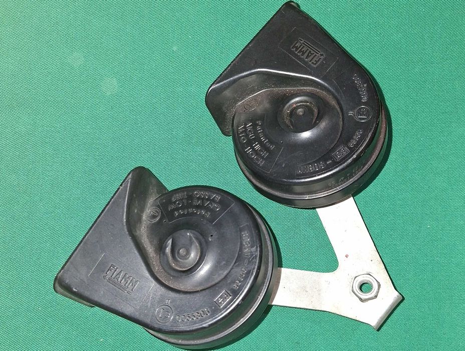 Claxon dupla Fiamm, graves e agudos - 12v