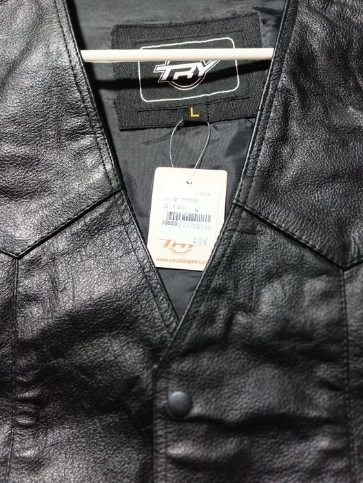 Coletes Motard  em pele genuína (agora em baixa de preço)