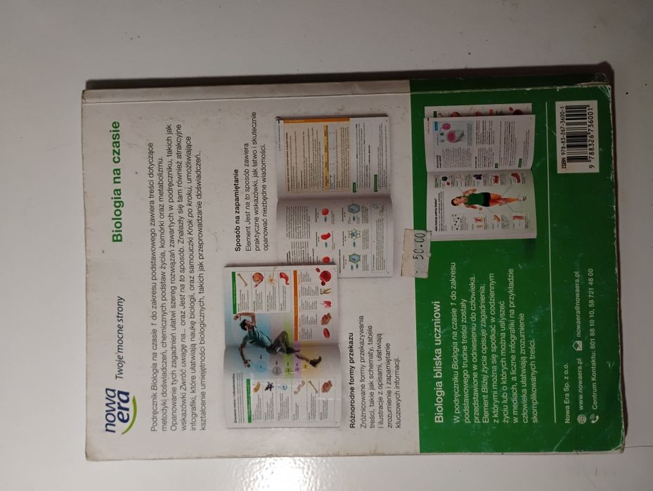 Podręcznik do biologii "Biologia na czasie 1"