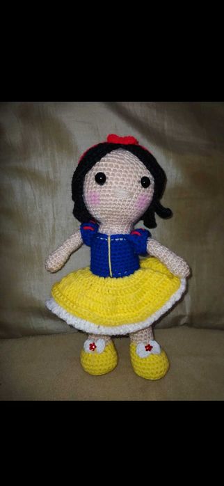 Amigurumi Branca De Neve