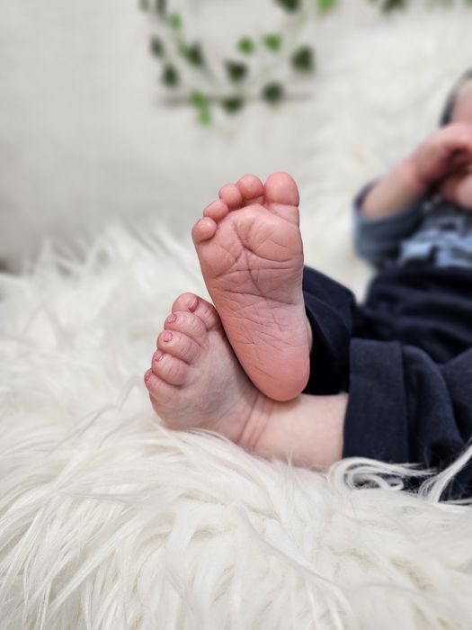 Bebé Reborn albino original para colecionador com certificado boneca