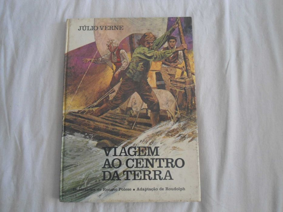 Viagem ao centro da terra por Júlio Verne (BD)