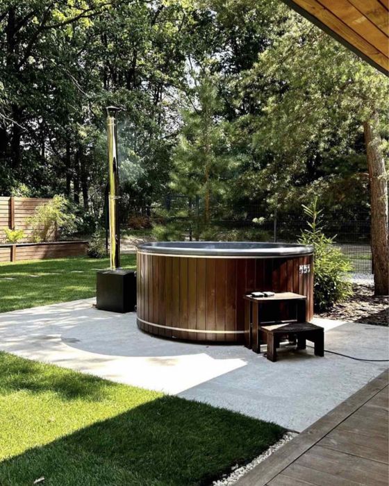 Чан джазузі Спа купель Офуро Сауна Баня Ванна для релакса З ДОСТАВКОЮ