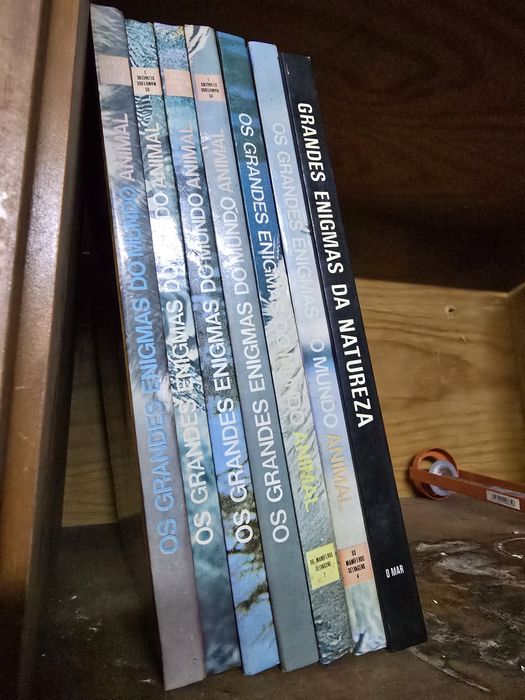 Livros antigos de coleção Os Grandes Enigmas