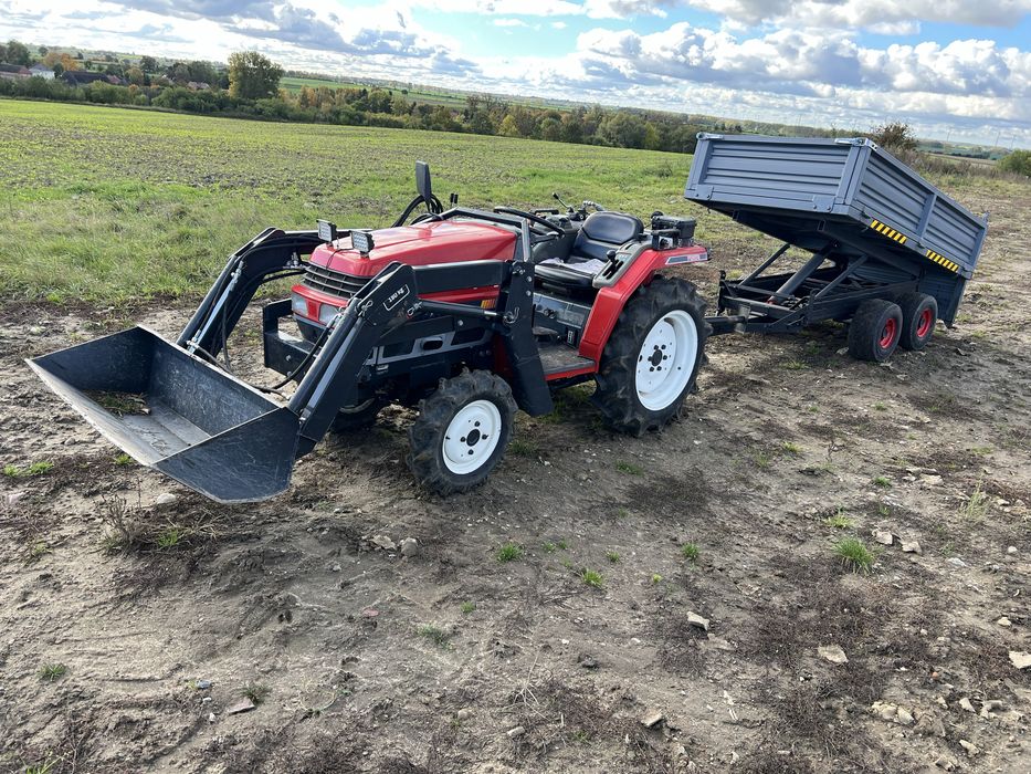 Mini traktor z turem Yanmar f7