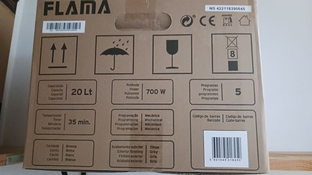 Microondas Flama 20L