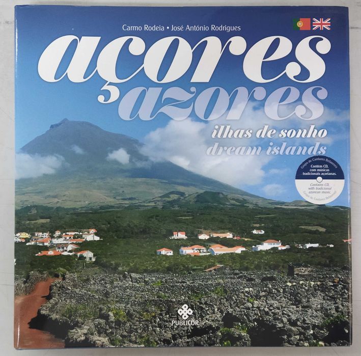 Açores - Ilhas de Sonho.  Livro como novo