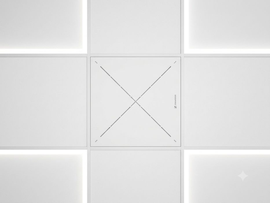 Sennheiser TeamConnect Ceiling 2 (SL Ceiling Mic 2) Biały + Kable i Zawiesia
