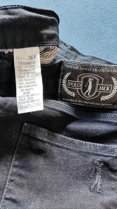 Calça Jeans Polo Jack Preta