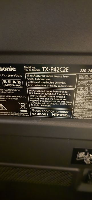 Telewizor plazma 42'' Panasonic Viera TXP42C2E