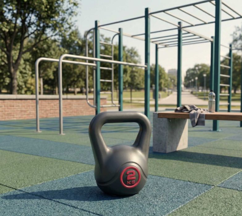 Гиря для кросфіт вінілова / Набір гирь crossfit / Гиря виниловая