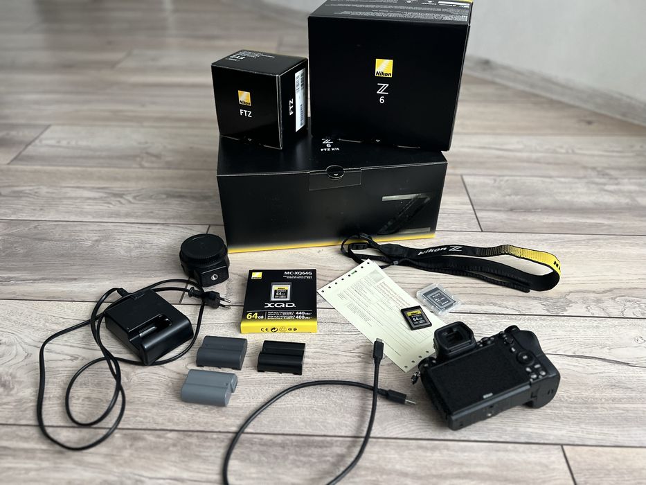 Nikon z6 body+adapter