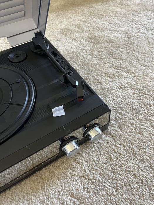 leitor de vinil/gira discos roadstar