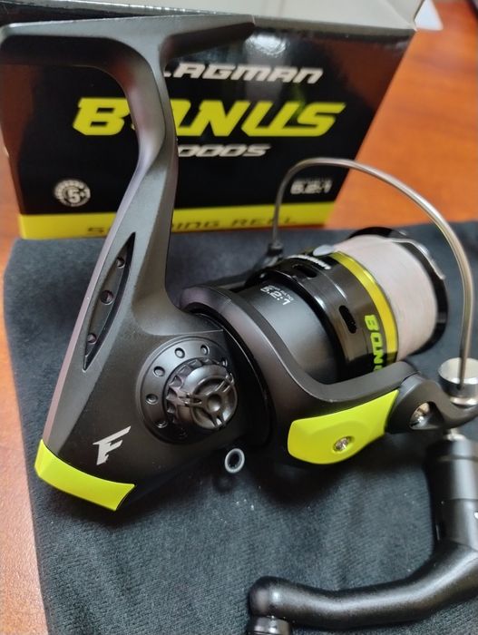 Новий комплект FLAGMAN Bonus спінінг 5-25г + котушка 3000С + шнур