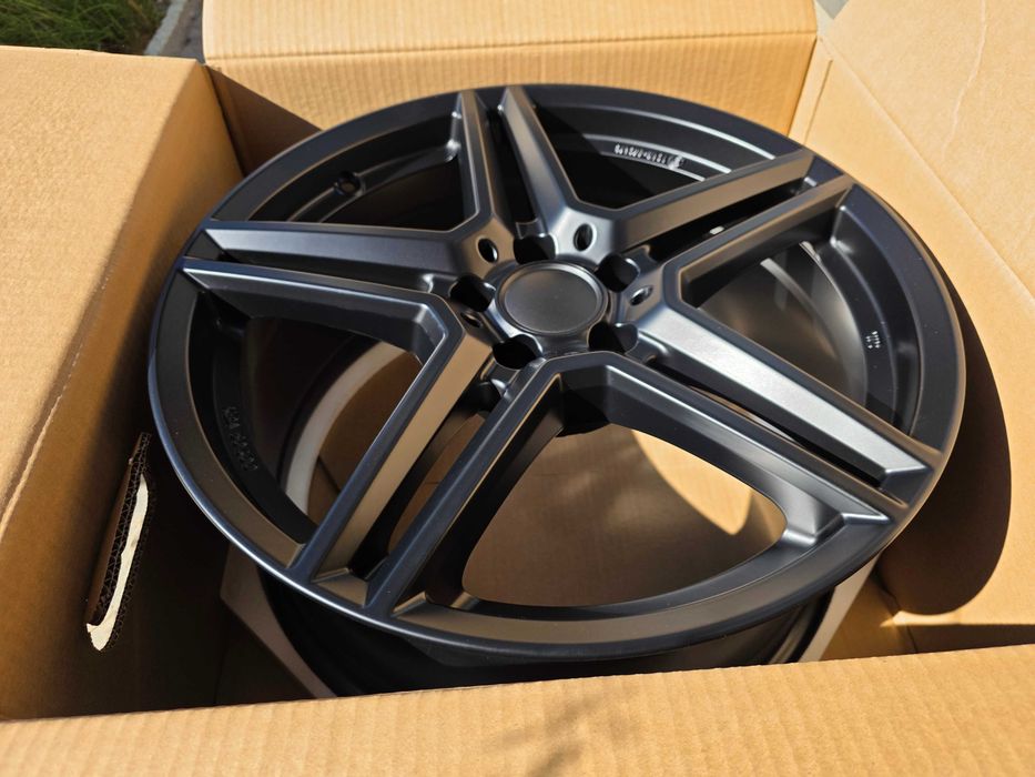 [N56] 19 Cali 5x112 NOWE Felgi aluminiowe Audi A6 A4A5A7 KOZAK Q3 Q5 8,5Jx19H2 ET35