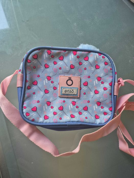 Malinha infantil Enso azul e rosa