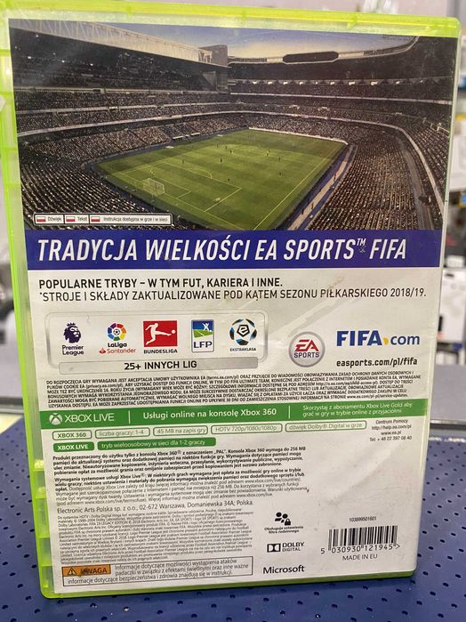 Fifa 19 Xbox 360