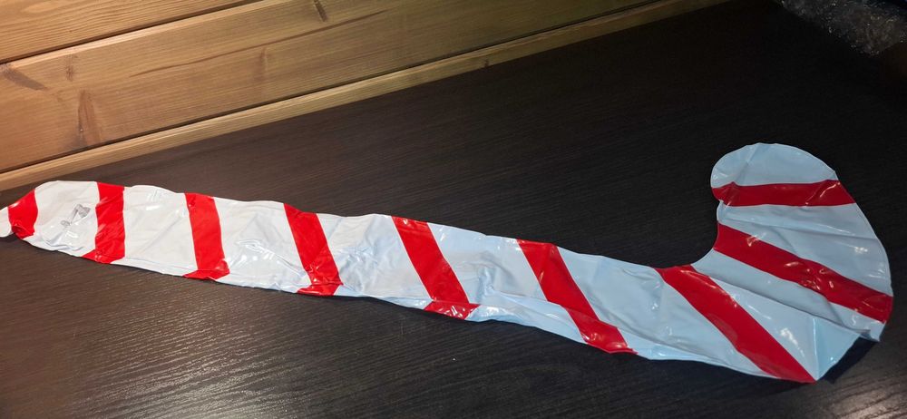 Świąteczna Laska - Dmuchana Zabawka - 90 cm